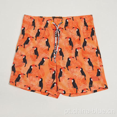 Toucan shorts de praia de natação tucano